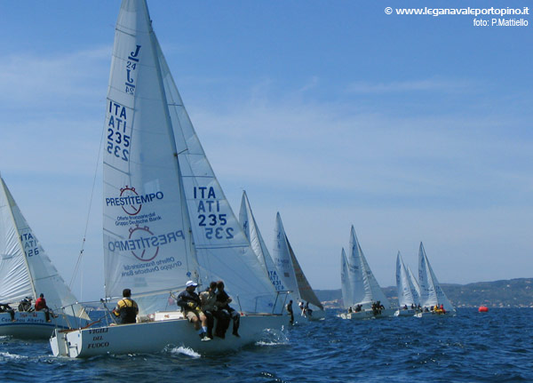 Partenza della 1&deg; regata