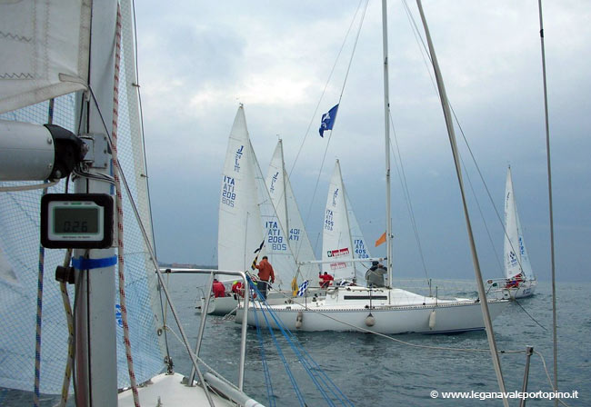 Le barche in partenza per Cagliari