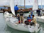 A bordo di Mr.Frescone equipaggio da battaglia. Ritorna dopo una lunga assenza sui J24 Salvatore Paderi