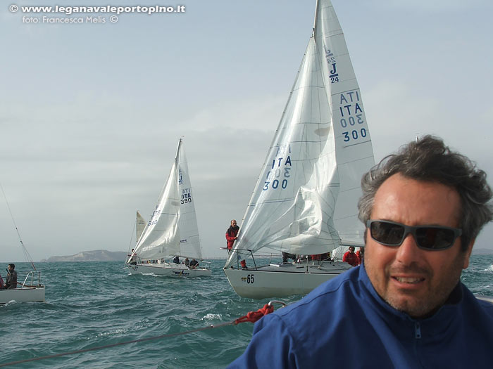 A bordo di Capitana in fase di partenza