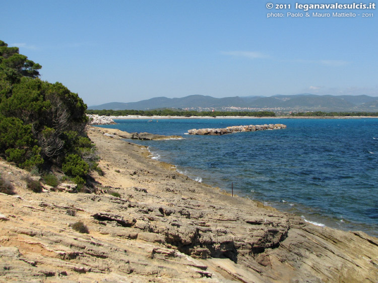 Porto Pino - lavori canale - 20.04.2011
