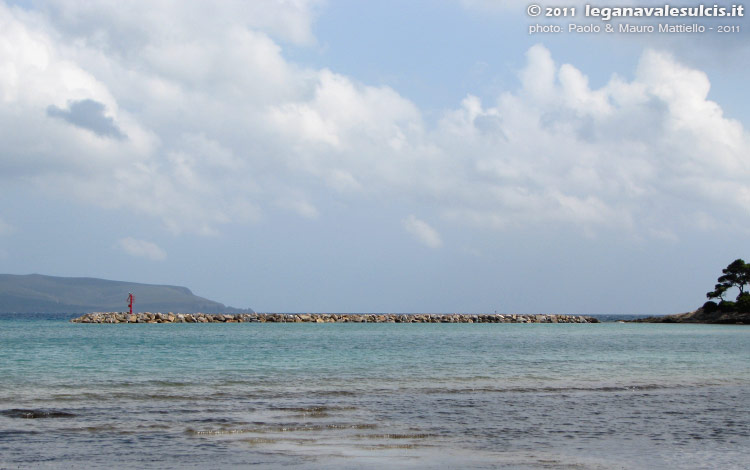 Porto Pino - lavori canale - 08.06.2011
