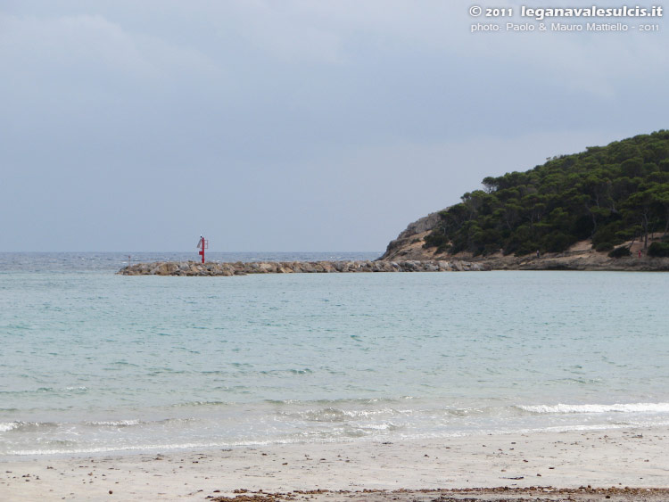 Porto Pino - lavori canale - 08.06.2011
