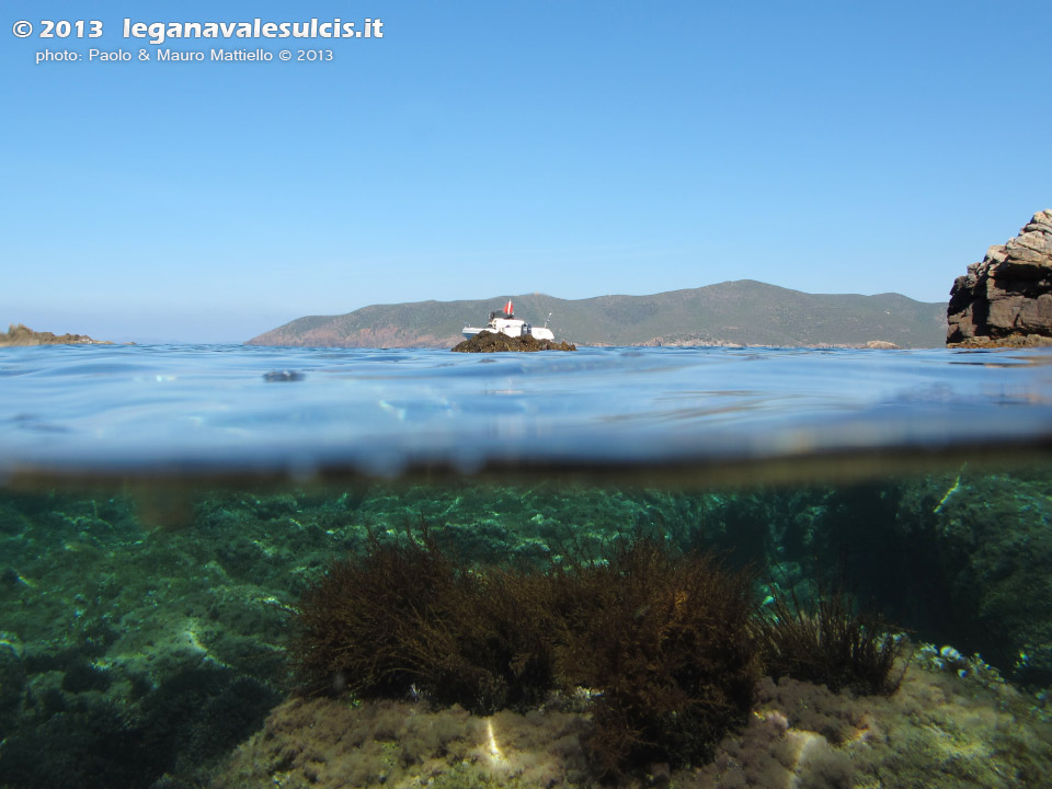 LNI Sulcis - Settembre 2013 - 2013 - Cala Aligusta a mezz'acqua