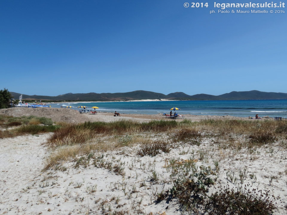 LNI Sulcis - Luglio 2014,Porto Pino
