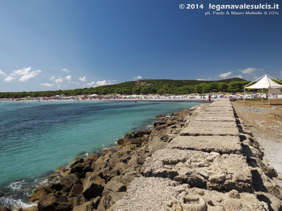 LNI Sulcis - Luglio 2014,Porto Pino, 
