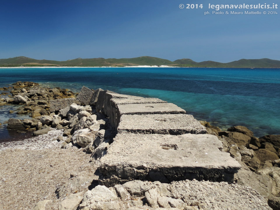 LNI Sulcis - Luglio 2014,Porto Pino, 
