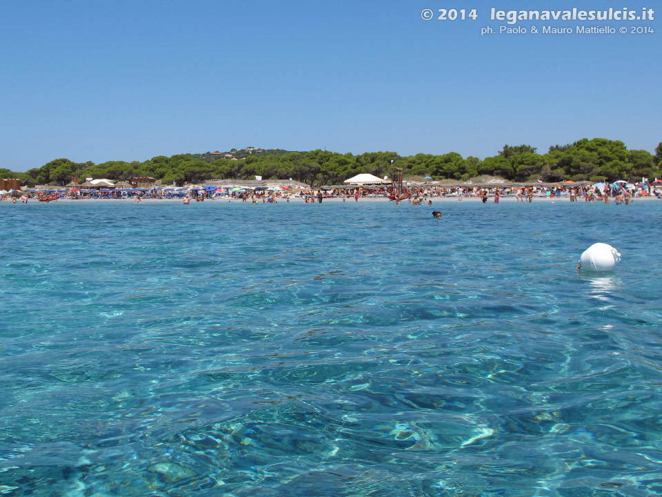 LNI Sulcis - Luglio 2014,Porto Pino
