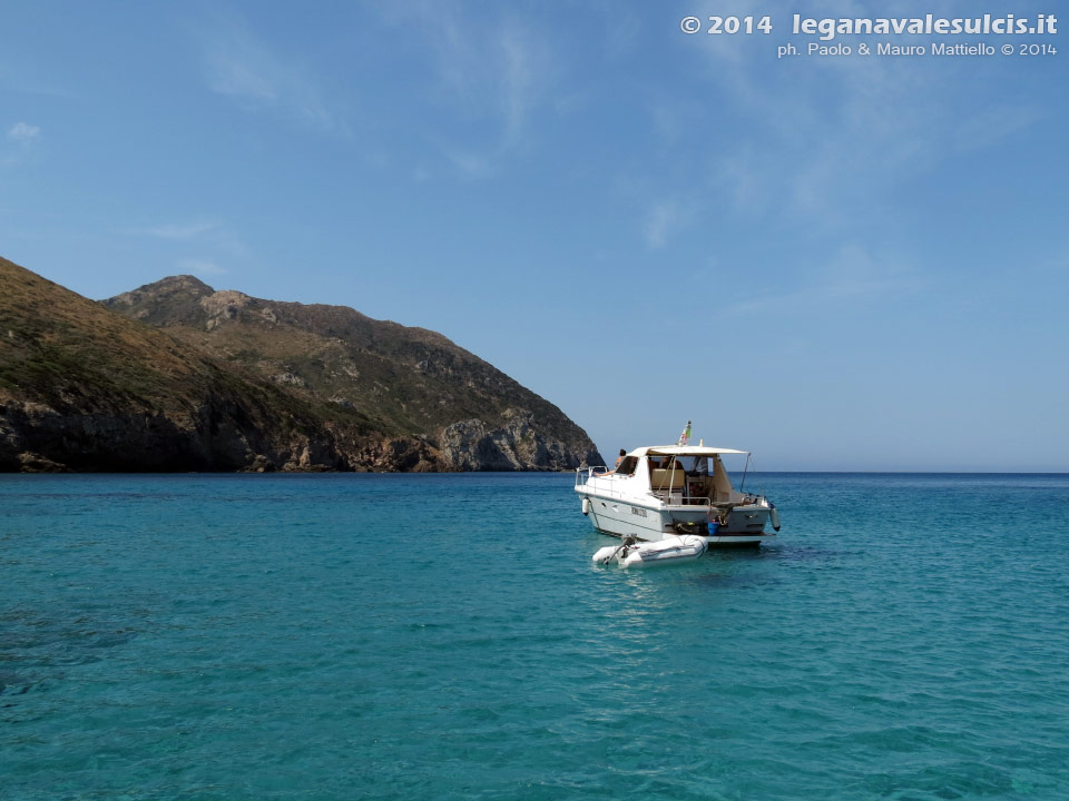 LNI Sulcis - Luglio 2014,Capo Teulada da Cala Aligusta
