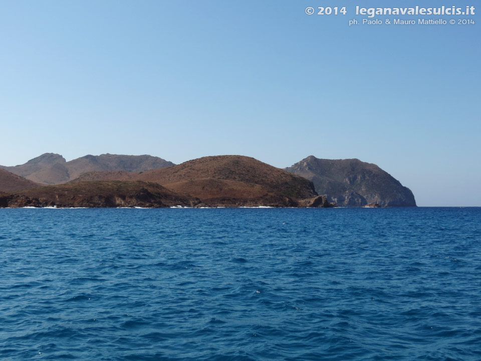 LNI Sulcis - Agosto 2014,Capo Teulada e Punta s'Aligusta
