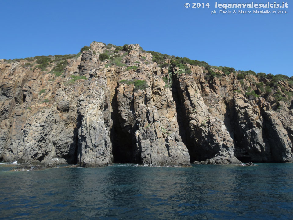 LNI Sulcis - Agosto 2014,Cala Piombo
