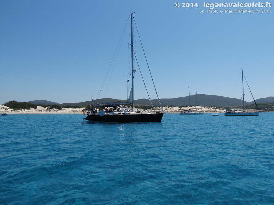 LNI Sulcis - Agosto 2014,dune di Porto Pino (Teulada)
