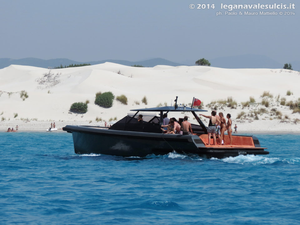 LNI Sulcis - Agosto 2014,dune di Porto Pino (Teulada)
