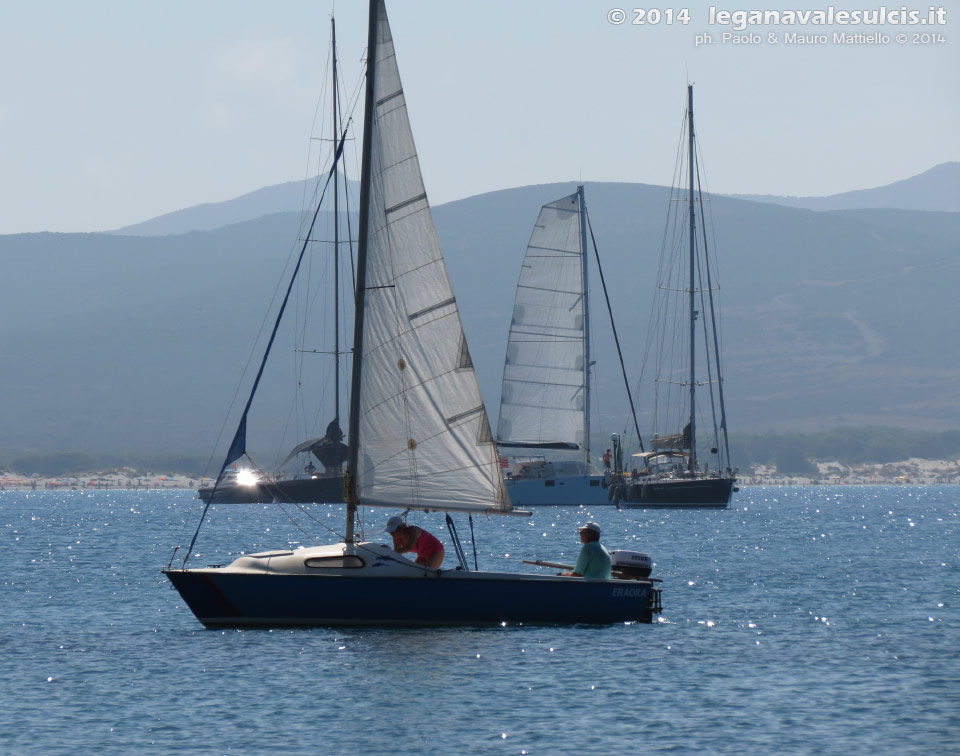 LNI Sulcis - Agosto 2014,barche a vela
