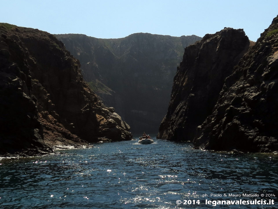 LNI Sulcis - Agosto 2014,Punta di Cala Piombo
