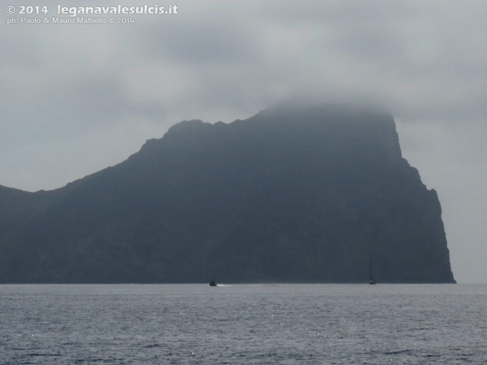 LNI Sulcis - Agosto 2014,Capo Teulada tra le nuvole
