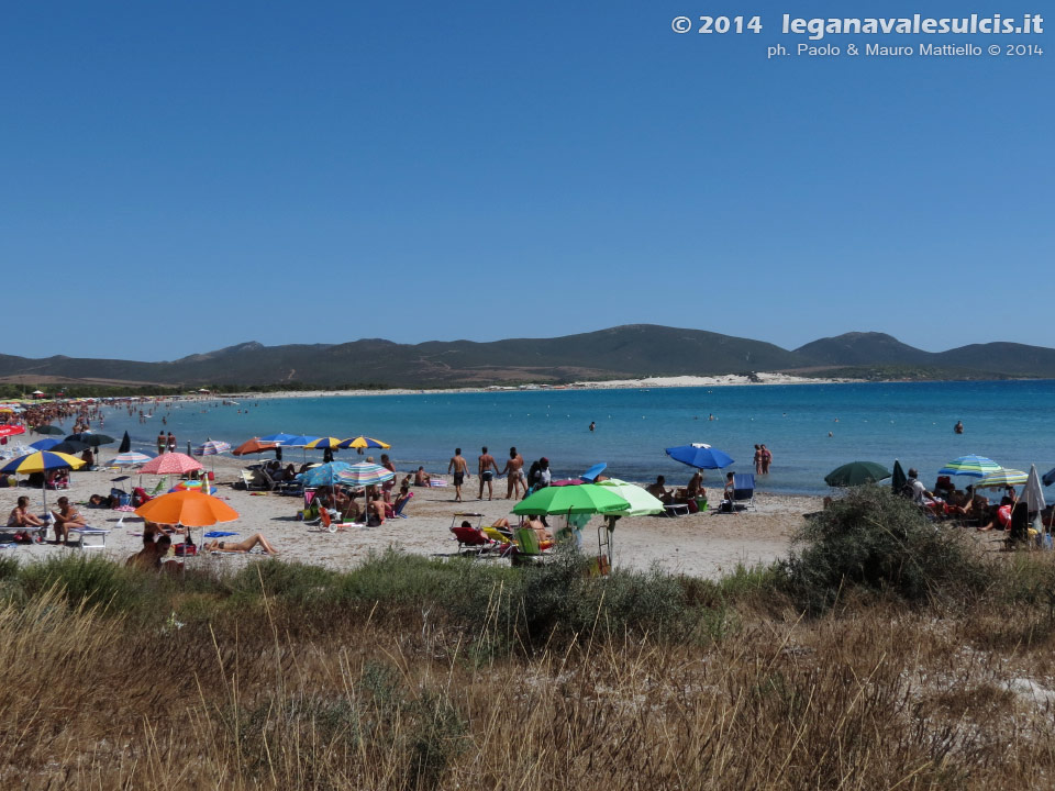 LNI Sulcis - Agosto 2014,Porto Pino
