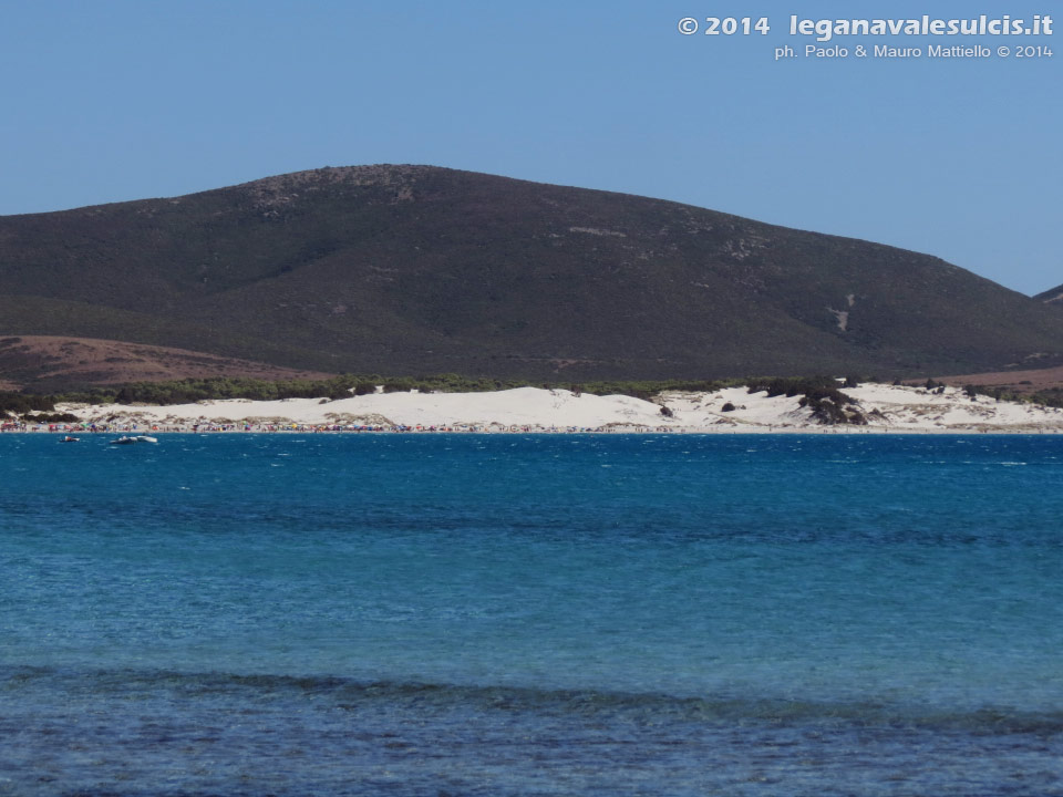 LNI Sulcis - Agosto 2014,Porto Pino e dune
