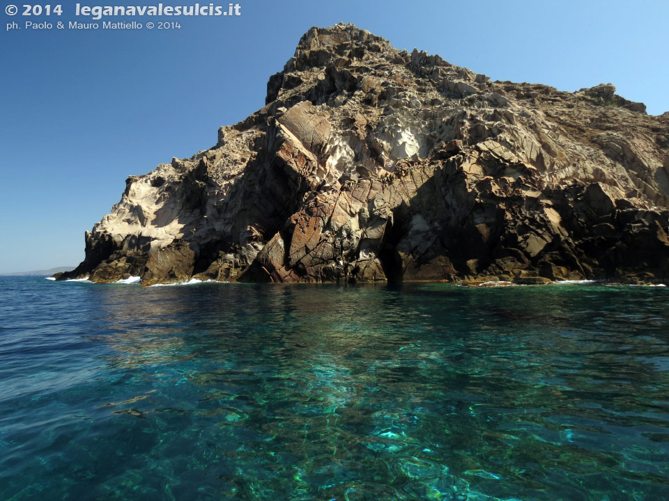 LNI Sulcis - Agosto 2014,Isola Il Toro (S.Antioco)
