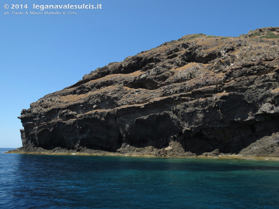 LNI Sulcis - Agosto 2014,Isola La Vacca (S.Antioco)
