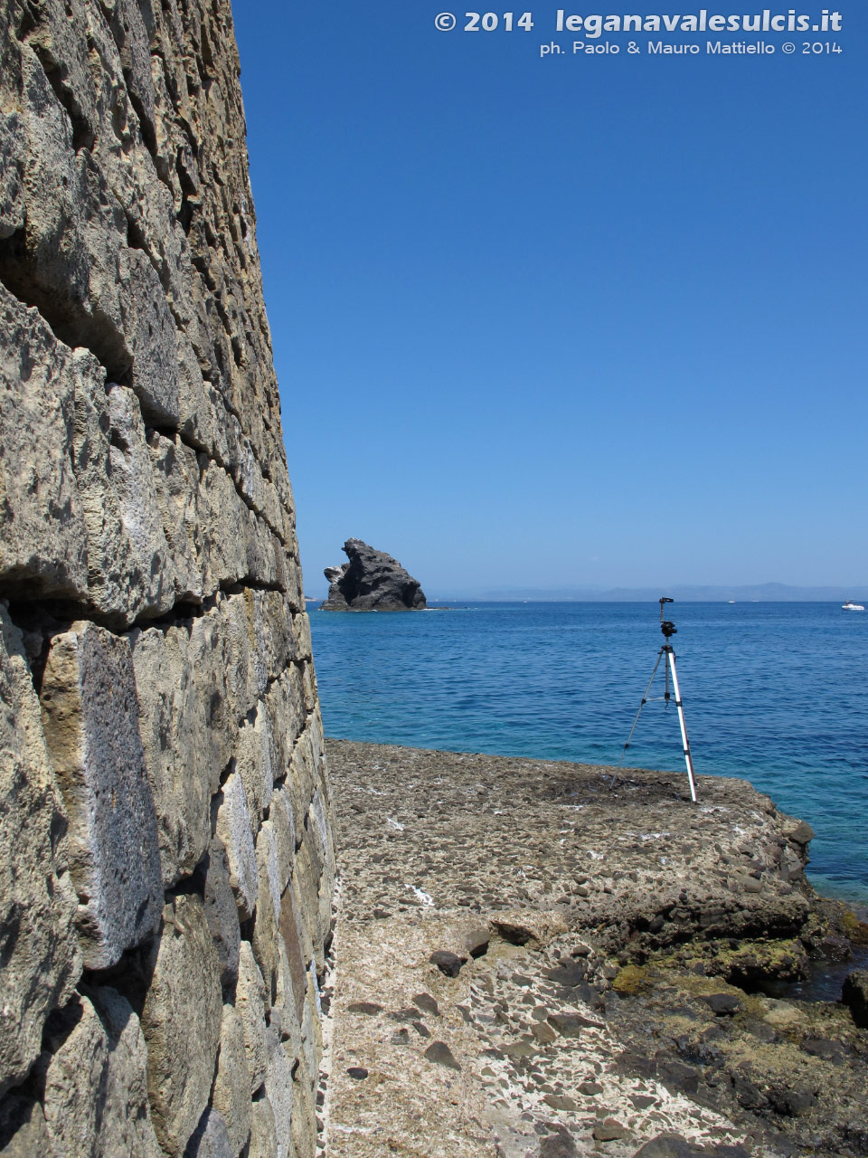 LNI Sulcis - Agosto 2014,Isola La Vacca (S.Antioco)
