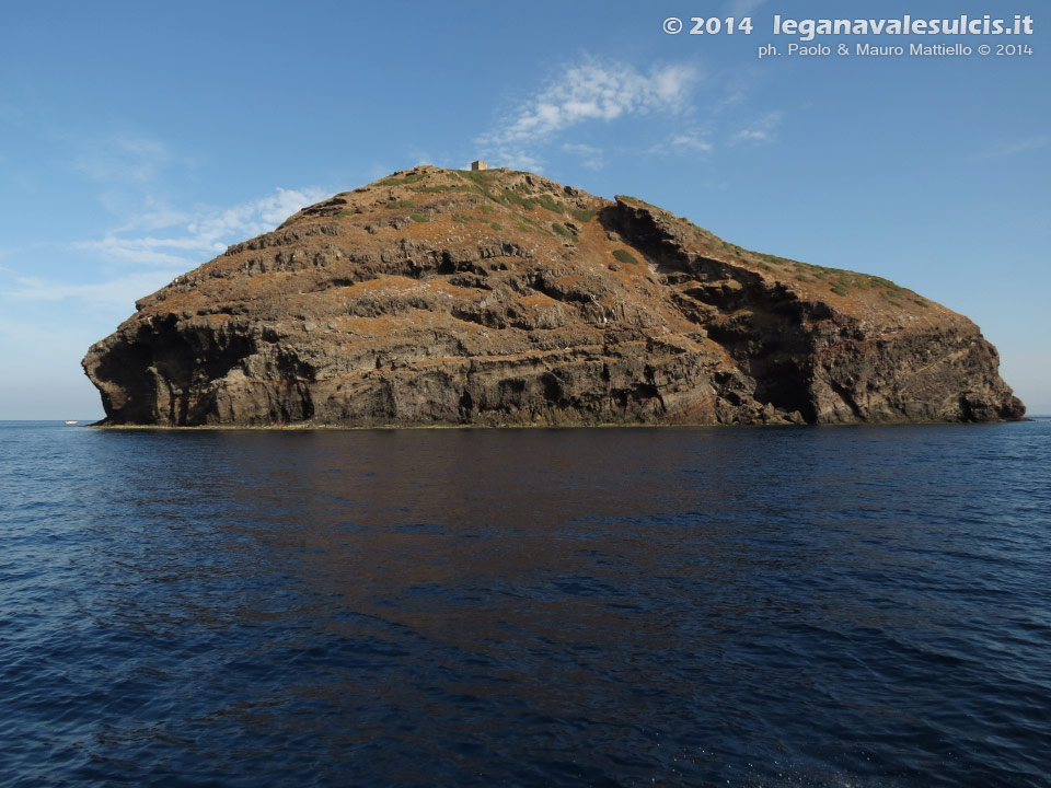 LNI Sulcis - Agosto 2014,Isola La Vacca (S.Antioco)
