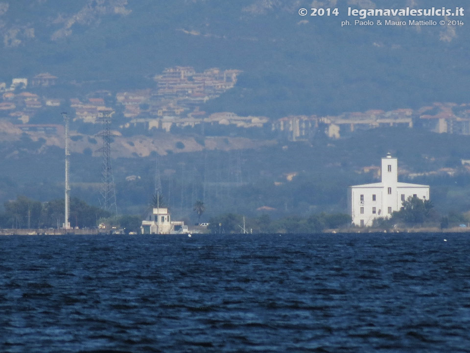 LNI Sulcis - Agosto 2014,faro di S.Antioco (7km)                          
