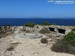 LNI Sulcis - Agosto 2014,Punta Menga, piazzola di tiro della batteria Candiani
