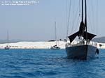 LNI Sulcis - Agosto 2014,dune di Porto Pino e barca a vela (24m) Aori, dei cantieri Wally
