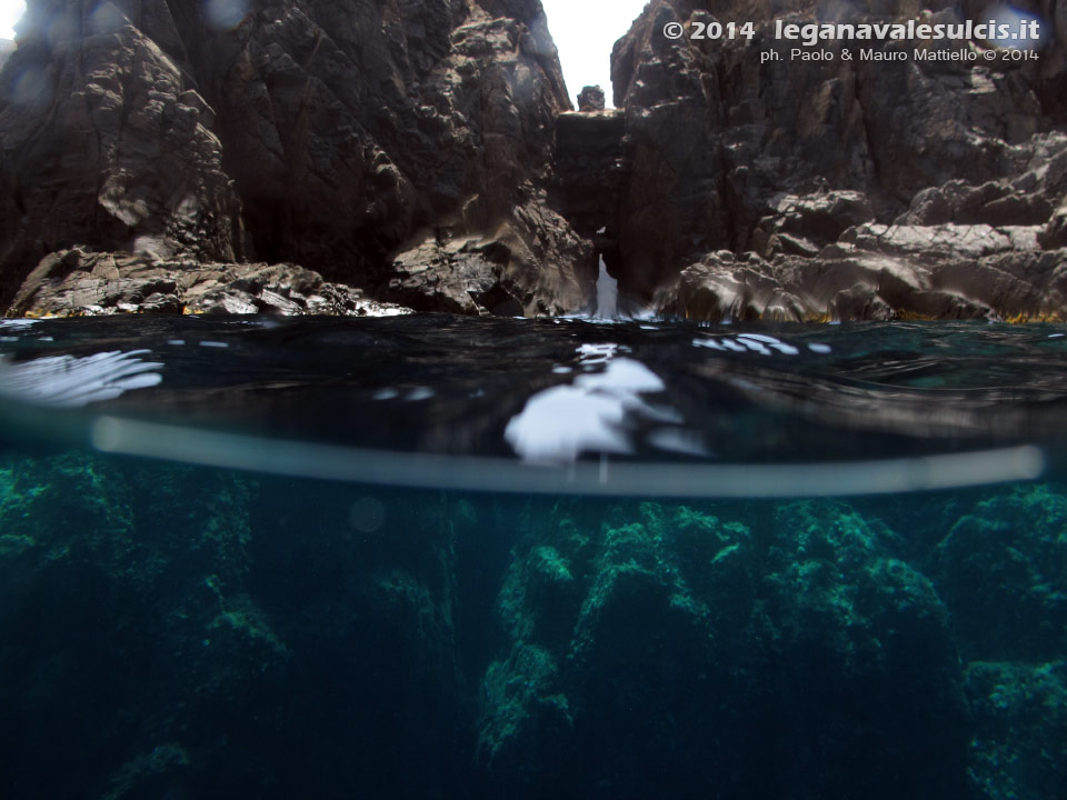 LNI Sulcis - 2014 - Mezz'acqua presso Cala Piombo