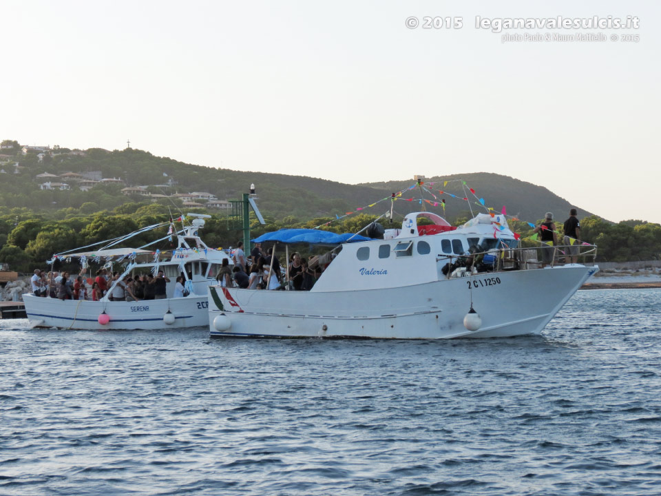 LNI Sulcis - Porto Pino02.08.2015 - Processione
