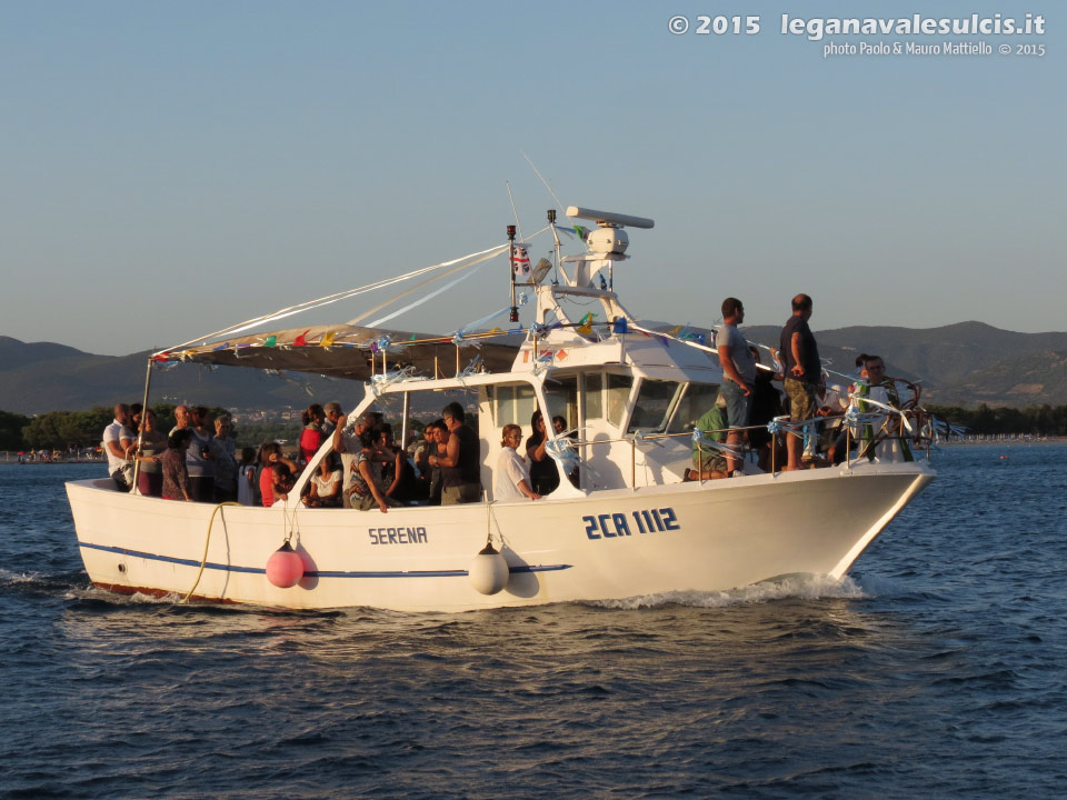 LNI Sulcis - Porto Pino02.08.2015 - Processione
