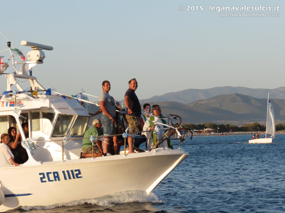 LNI Sulcis - Porto Pino02.08.2015 - Processione
