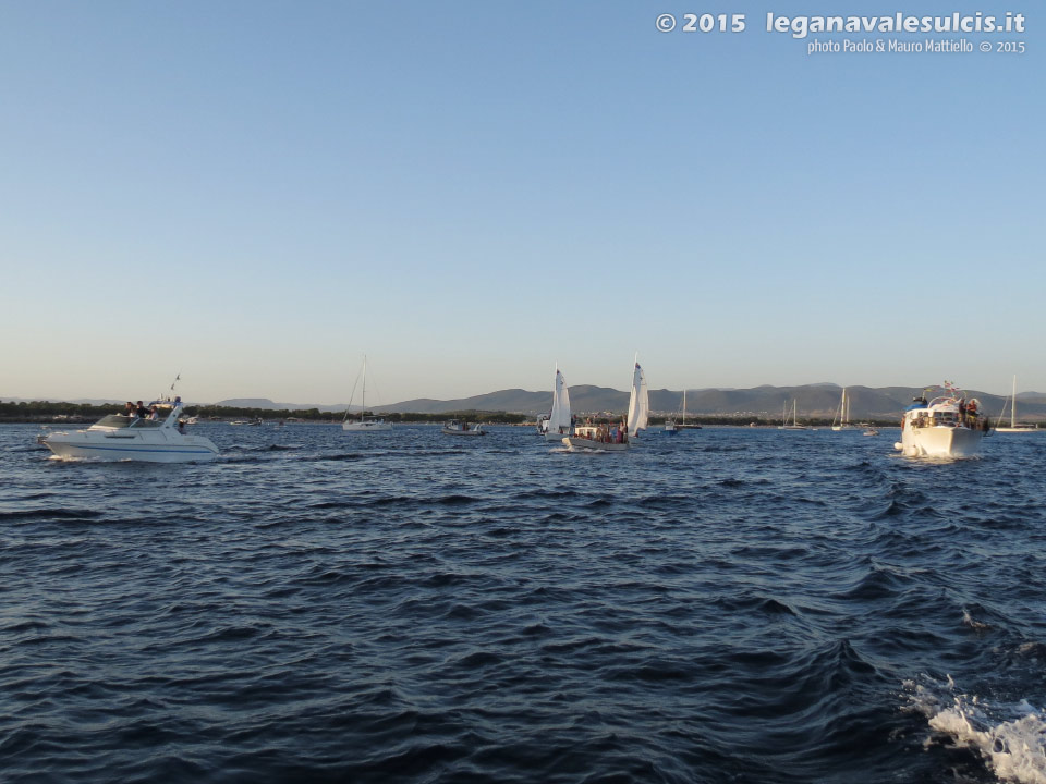 LNI Sulcis - Porto Pino02.08.2015 - Processione
