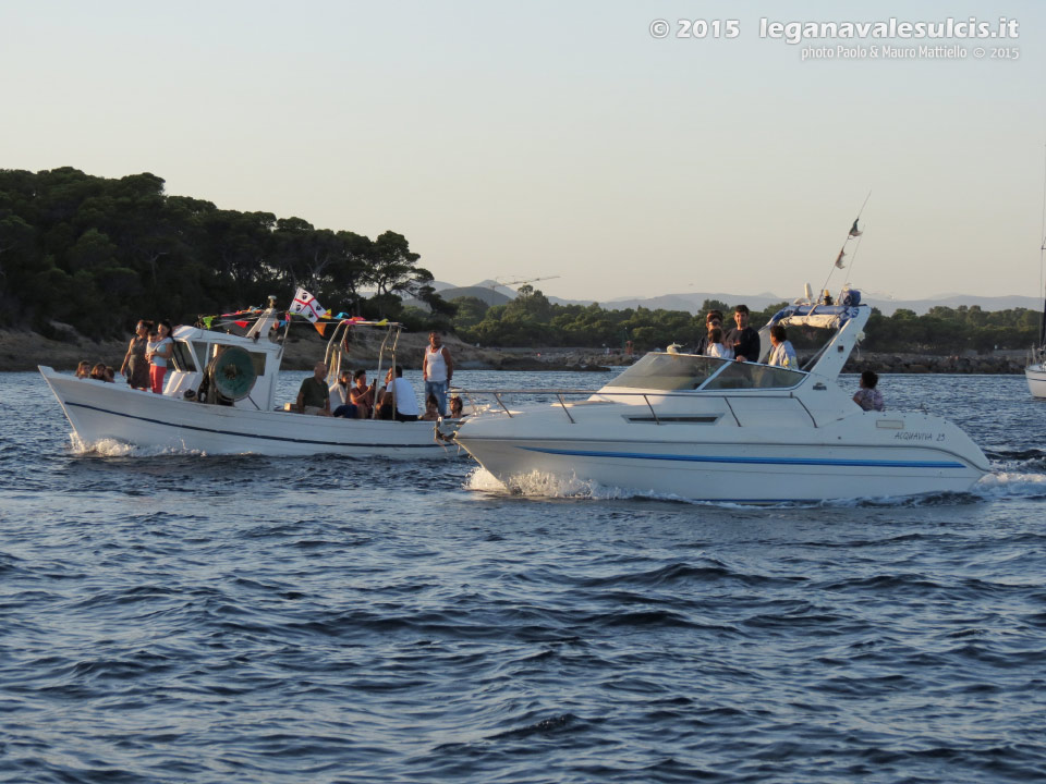 LNI Sulcis - Porto Pino02.08.2015 - Processione
