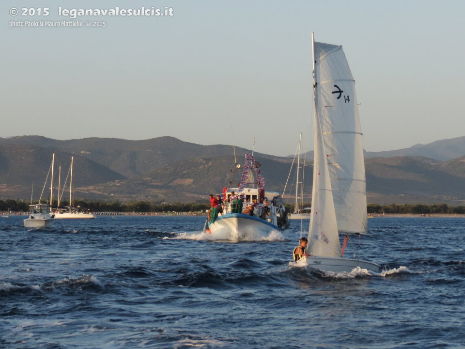 LNI Sulcis - Porto Pino02.08.2015 - Processione
