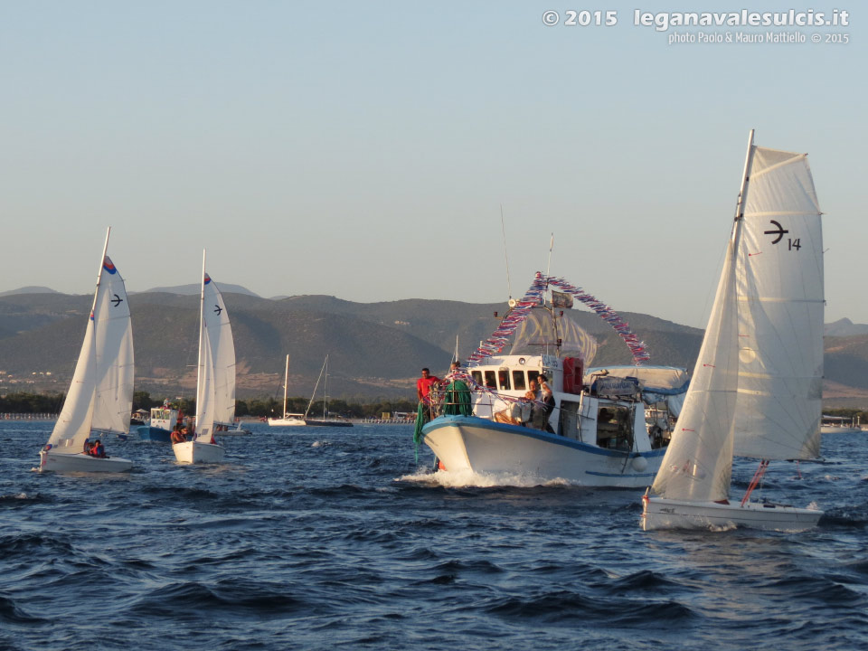 LNI Sulcis - Porto Pino02.08.2015 - Processione
