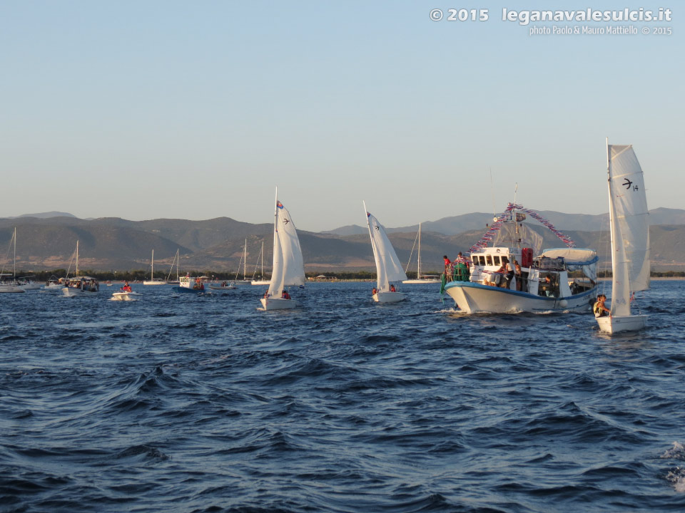 LNI Sulcis - Porto Pino02.08.2015 - Processione
