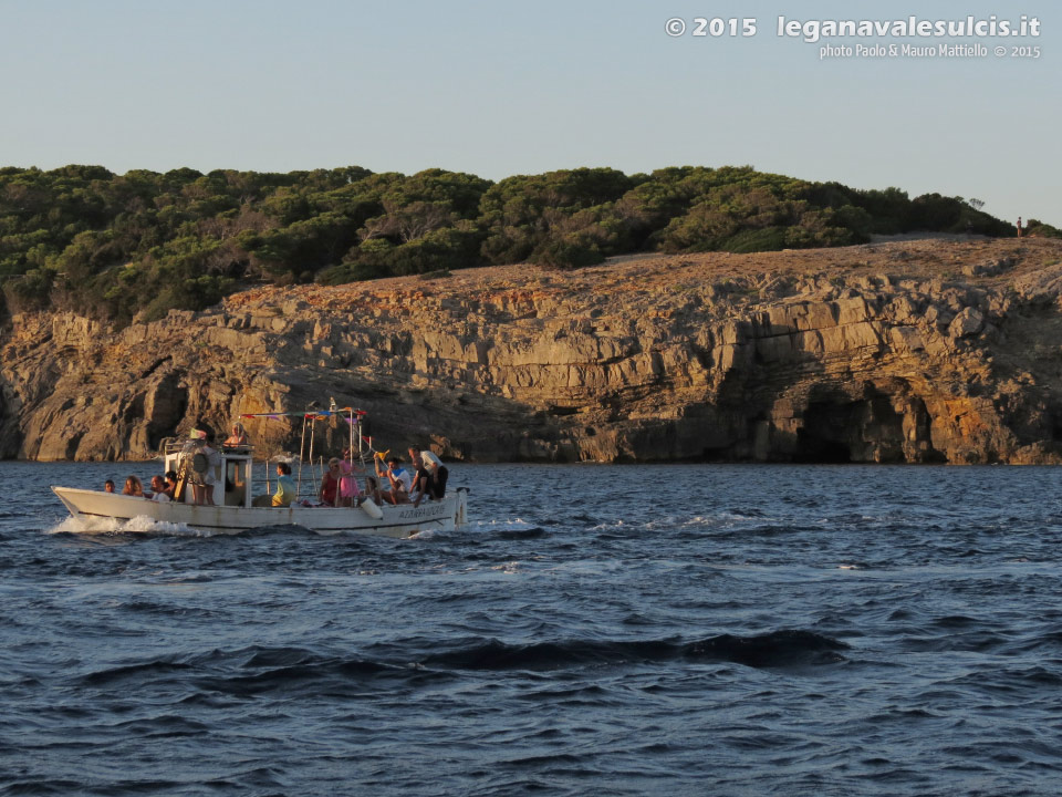 LNI Sulcis - Porto Pino02.08.2015 - Processione
