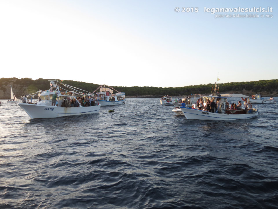 LNI Sulcis - Porto Pino02.08.2015 - Processione
