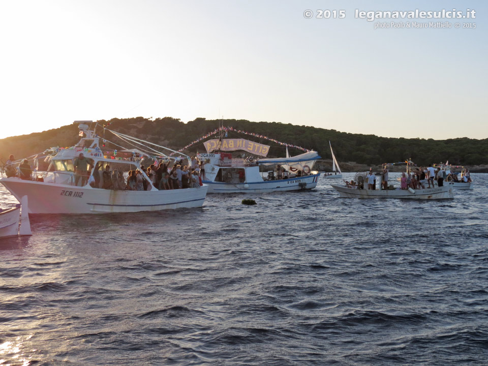 LNI Sulcis - Porto Pino02.08.2015 - Processione
