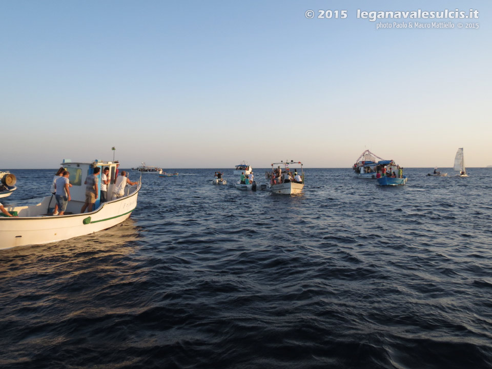 LNI Sulcis - Porto Pino02.08.2015 - Processione
