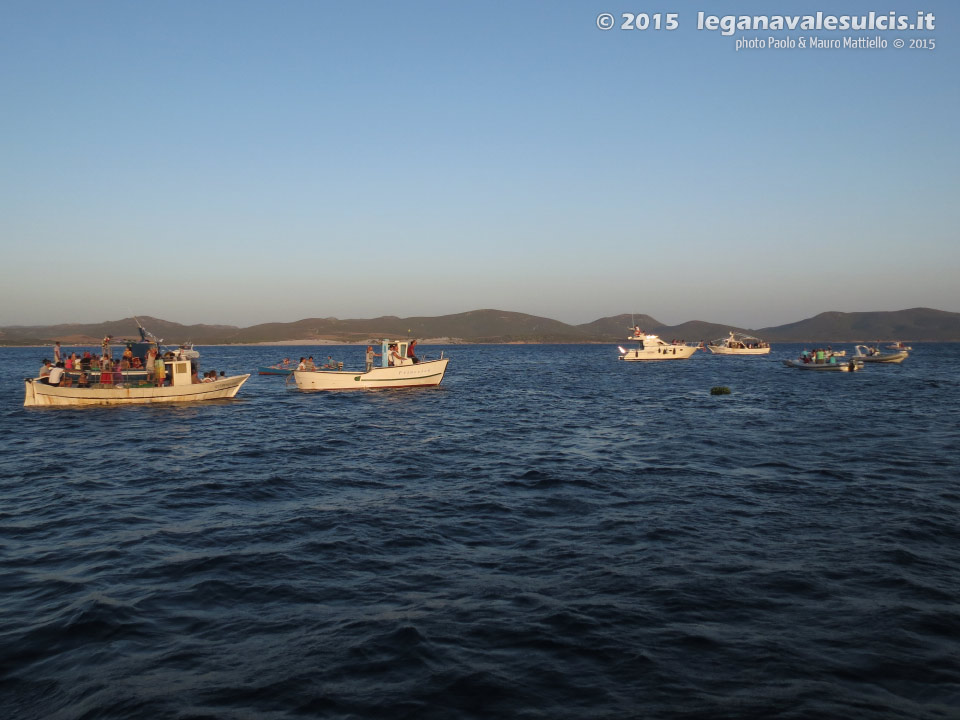 LNI Sulcis - Porto Pino02.08.2015 - Processione
