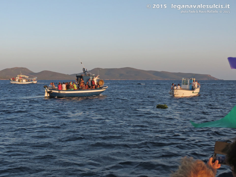 LNI Sulcis - Porto Pino02.08.2015 - Processione
