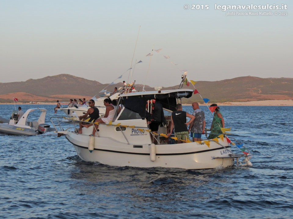 LNI Sulcis - Porto Pino02.08.2015 - Processione
