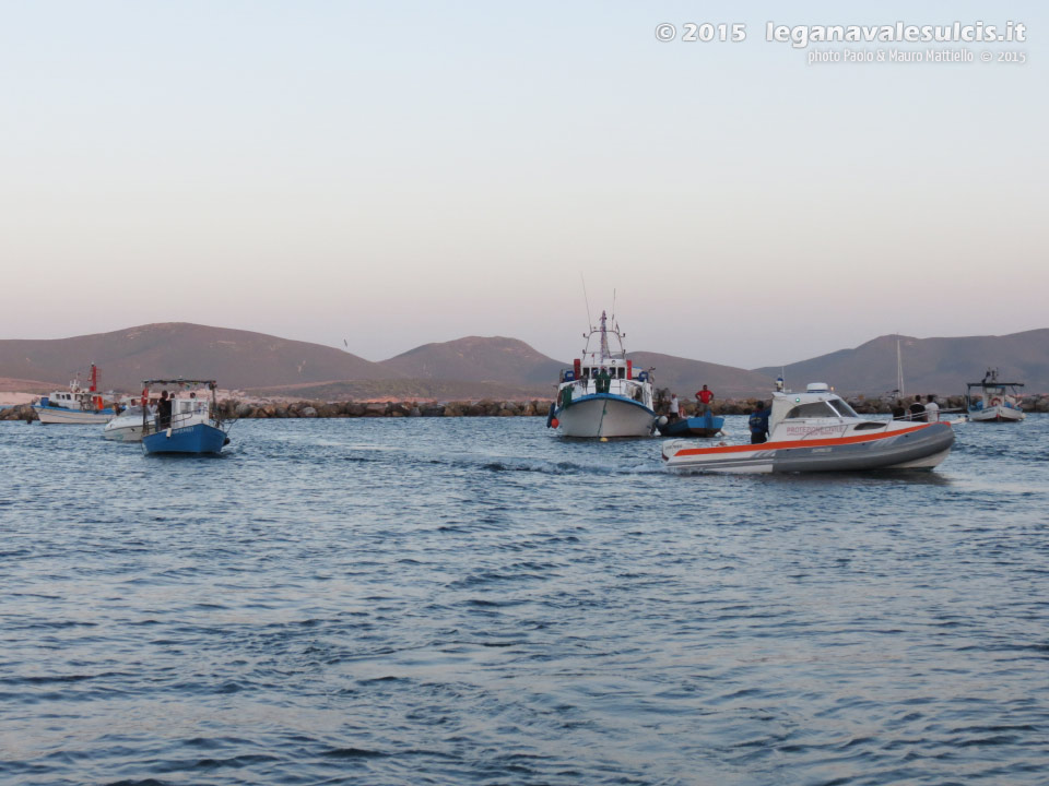 LNI Sulcis - Porto Pino02.08.2015 - Processione
