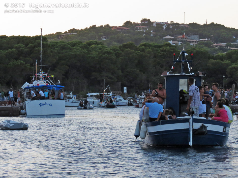 LNI Sulcis - Porto Pino02.08.2015 - Processione
