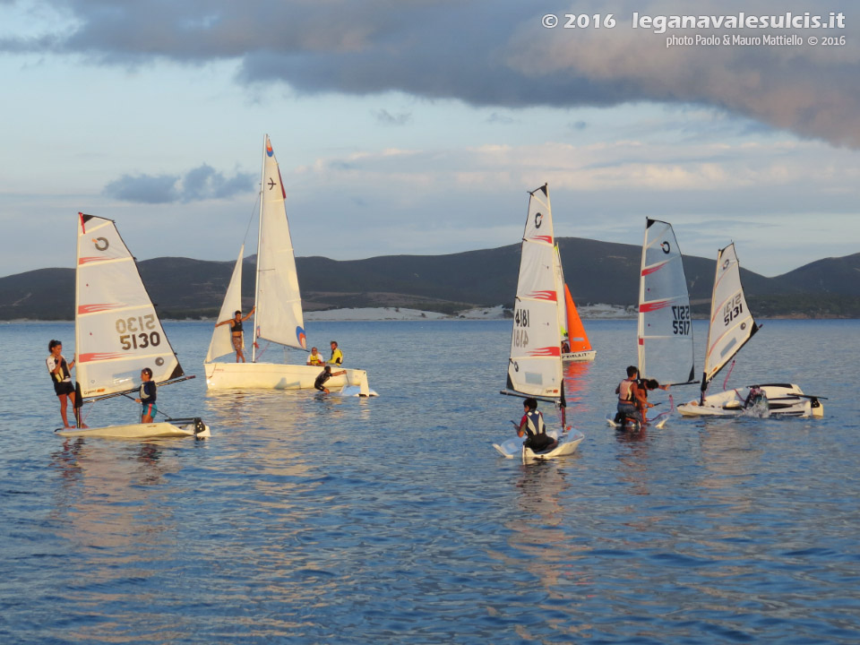 LNI Sulcis - Porto Pino, 07.08.2016, processione a mare
