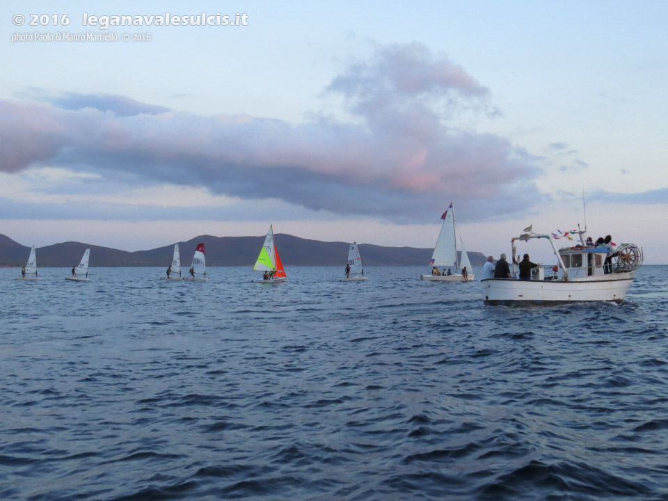 LNI Sulcis - Porto Pino, 07.08.2016, processione a mare
