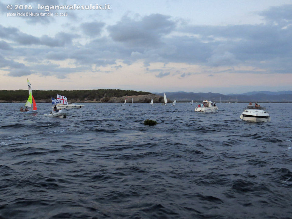 LNI Sulcis - Porto Pino, 07.08.2016, processione a mare
